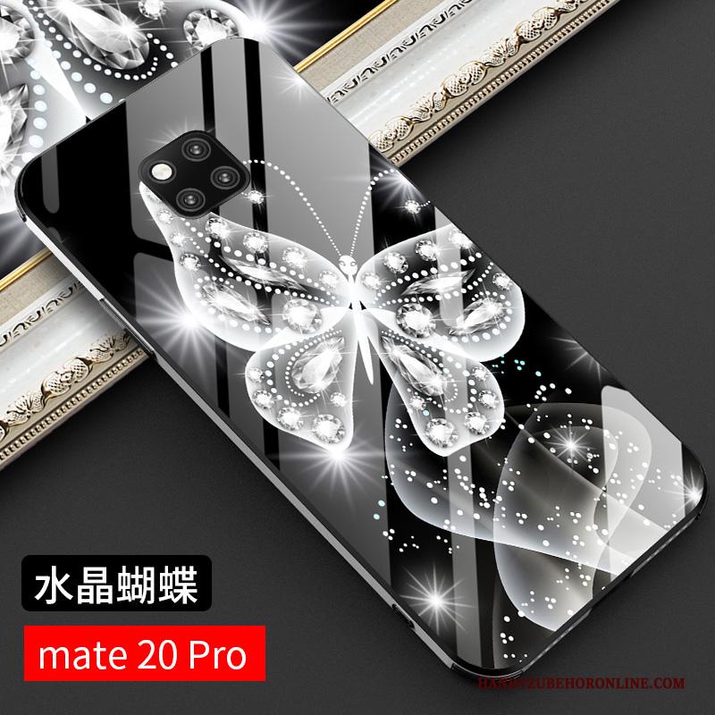 Huawei Mate 20 Pro Hoesje Glas Chinese Stijl Persoonlijk Hoes High End Anti-fall Trendy Merk