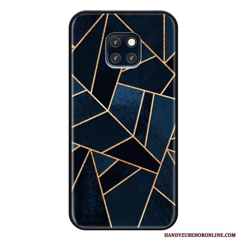 Huawei Mate 20 Rs Hoesje Mode Driedimensionaal Kleur Groen Hoes Scheppend Eenvoudige