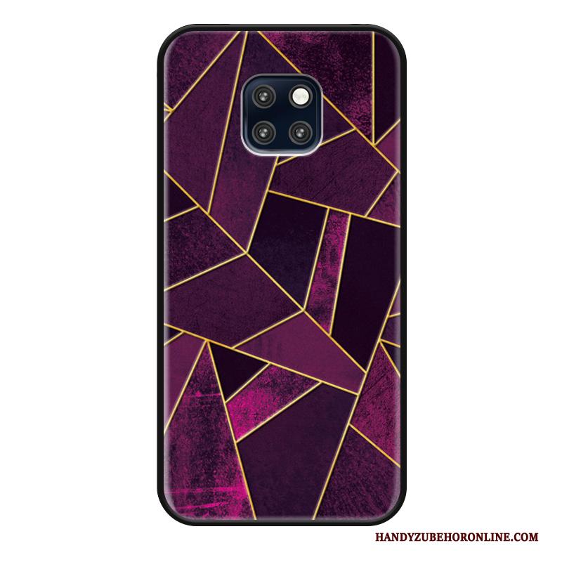 Huawei Mate 20 Rs Hoesje Mode Driedimensionaal Kleur Groen Hoes Scheppend Eenvoudige