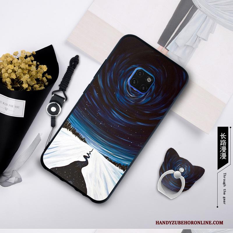 Huawei Mate 20 Rs Trend Wit Anti-fall Hoesje Zacht Telefoon Bescherming