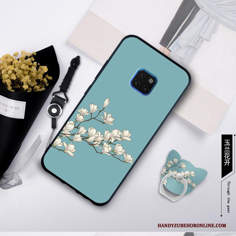 Huawei Mate 20 Rs Trend Wit Anti-fall Hoesje Zacht Telefoon Bescherming