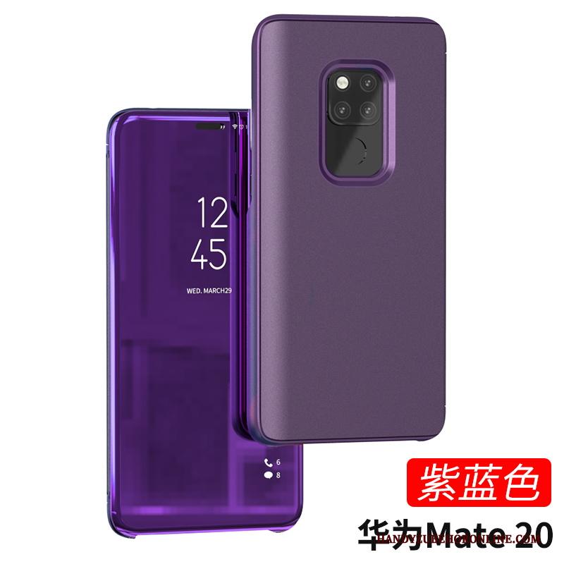 Huawei Mate 20 Spiegel Trend Folio Hoesje Telefoon Mobiele Telefoon Persoonlijk Anti-fall