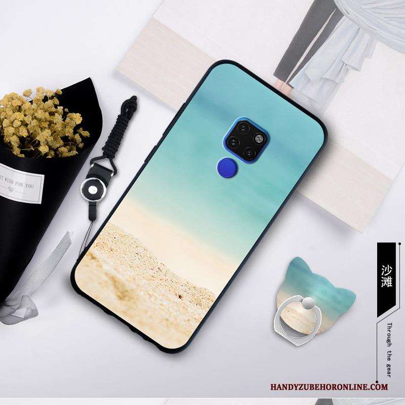 Huawei Mate 20 X Hanger Geschilderd Hoes Hoesje Telefoon Bescherming Zacht Anti-fall