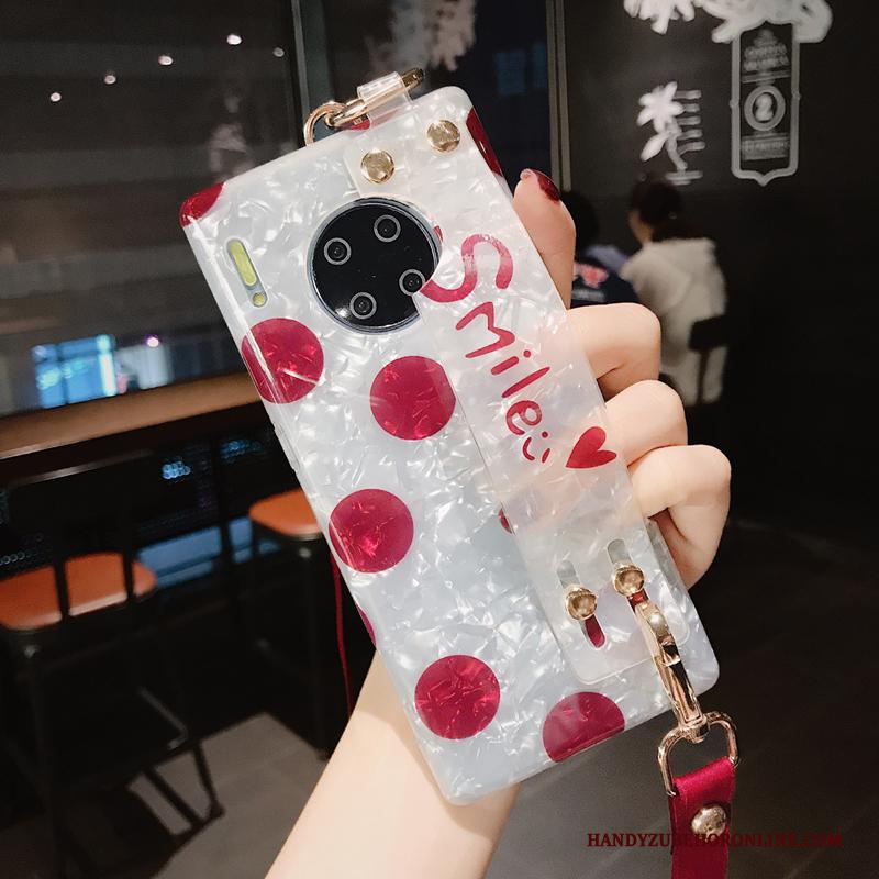 Huawei Mate 30 All Inclusive Hoesje Telefoon Nieuw Wit Net Red Zacht Hanger