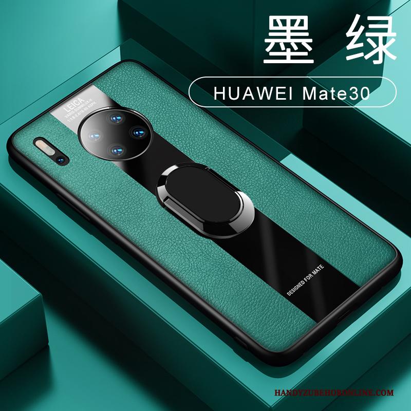 Huawei Mate 30 Dun Nieuw Anti-fall All Inclusive Leren Etui Hoesje Telefoon Auto