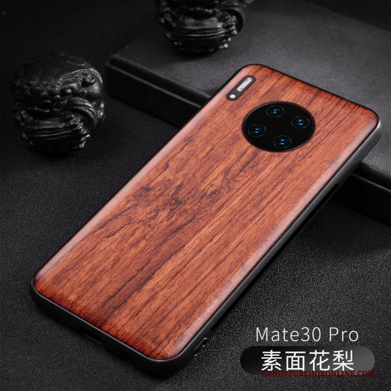 Huawei Mate 30 Hout All Inclusive Nieuw Scheppend Original Reliëf Hoesje Telefoon