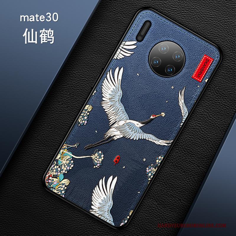 Huawei Mate 30 Kraan Trendy Merk Bescherming Hoes Hoesje Hanger Anti-fall