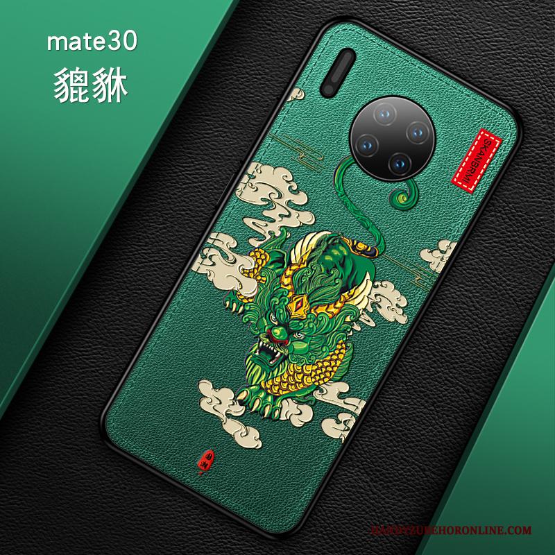 Huawei Mate 30 Kraan Trendy Merk Bescherming Hoes Hoesje Hanger Anti-fall