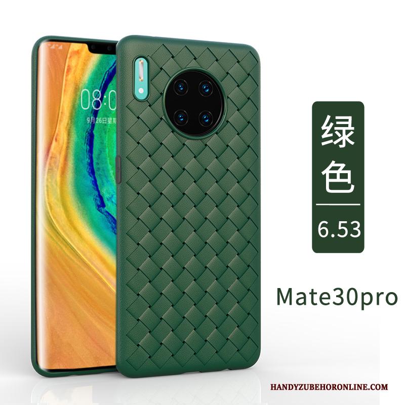 Huawei Mate 30 Pro All Inclusive Siliconen Groen Hoesje Telefoon Ademend Bedrijf Zacht