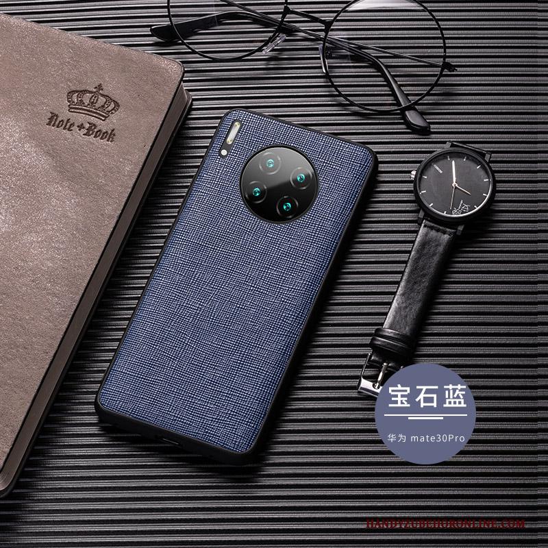 Huawei Mate 30 Pro Echt Leer High End All Inclusive Hoesje Telefoon Anti-fall Leren Etui Kwaliteit