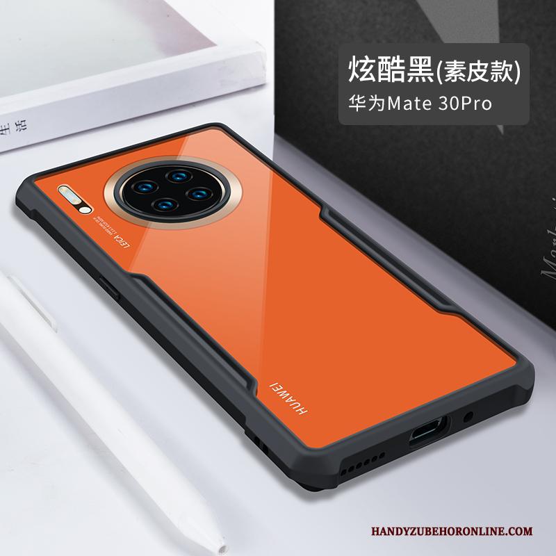 Huawei Mate 30 Pro Hoesje High End Bescherming Anti-fall Rood Gasbag Siliconen Zacht