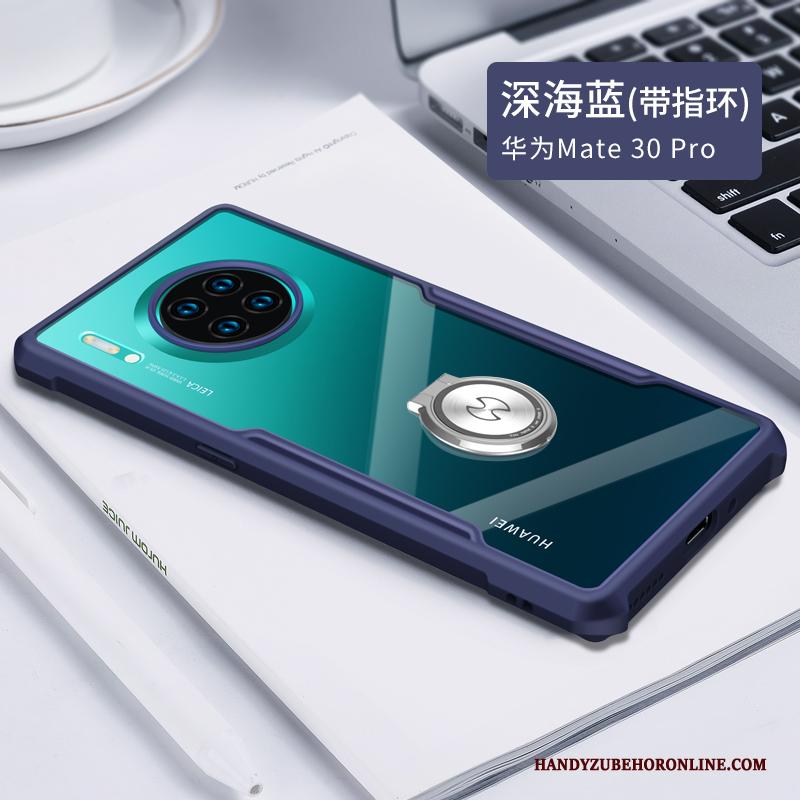 Huawei Mate 30 Pro Hoesje High End Bescherming Anti-fall Rood Gasbag Siliconen Zacht