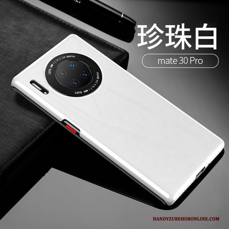 Huawei Mate 30 Pro Hoesje Telefoon All Inclusive Dun Glas Anti-fall Net Red Persoonlijk