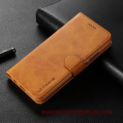 Huawei Mate 30 Pro Leren Etui Zacht Hoes Folio Kaart Hoesje Telefoon Bescherming