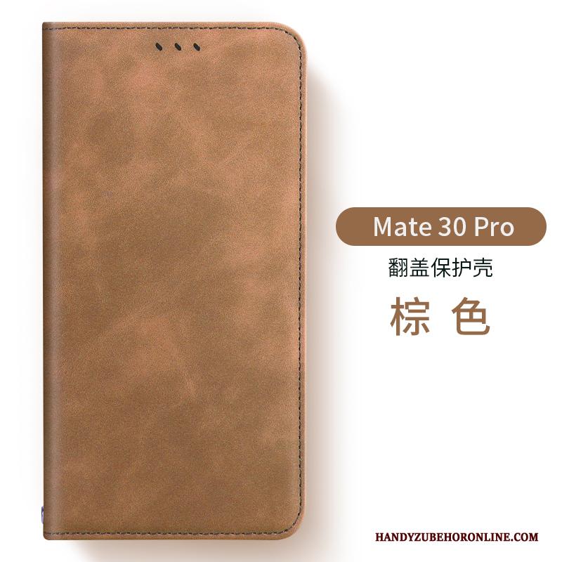 Huawei Mate 30 Pro Suede All Inclusive Scheppend Siliconen Hoesje Telefoon Persoonlijk Trendy Merk