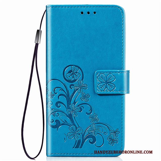 Huawei Mate 30 Siliconen Leren Etui Bescherming Folio Rood Hoesje Telefoon All Inclusive