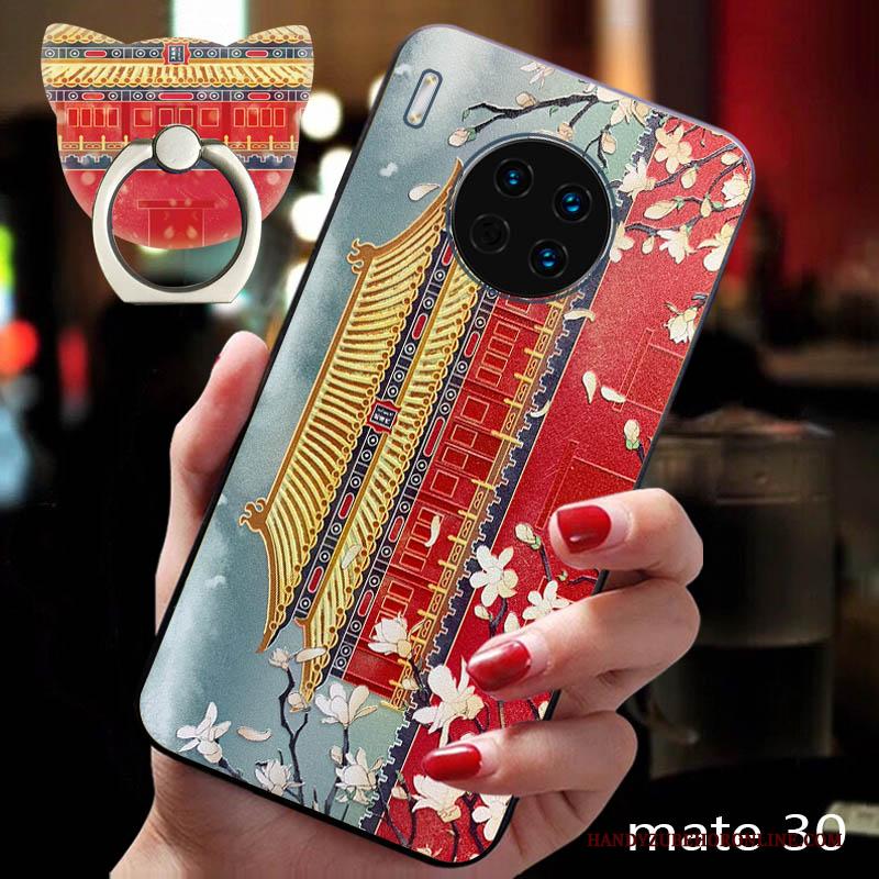 Huawei Mate 30 Wind Nieuw Trendy Merk Paleis Hoesje Telefoon Chinese Stijl