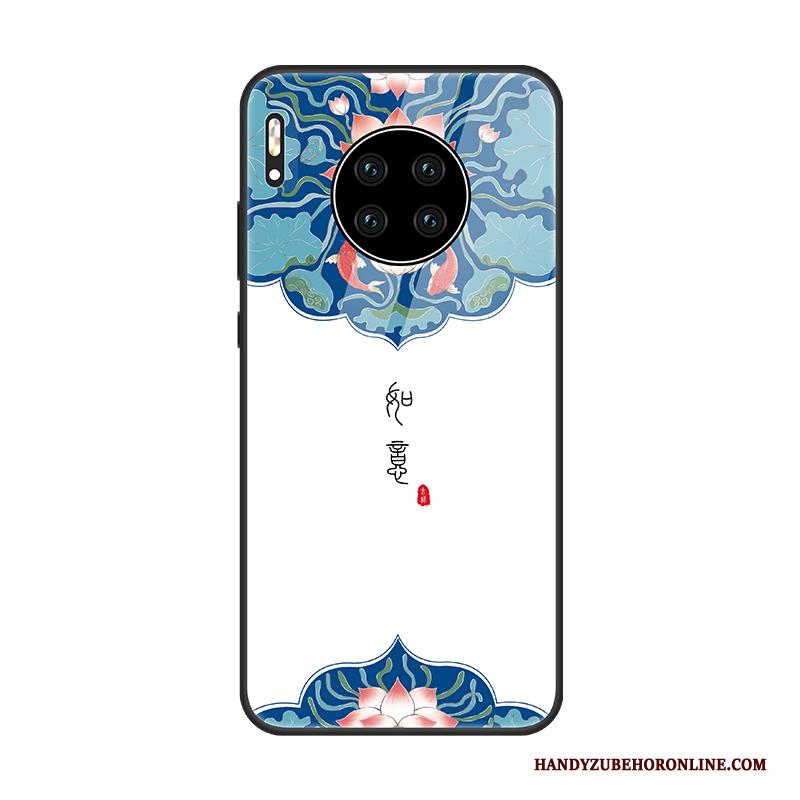 Huawei Mate 30 Wind Vintage Trend Bescherming Chinese Stijl Nieuw Hoesje