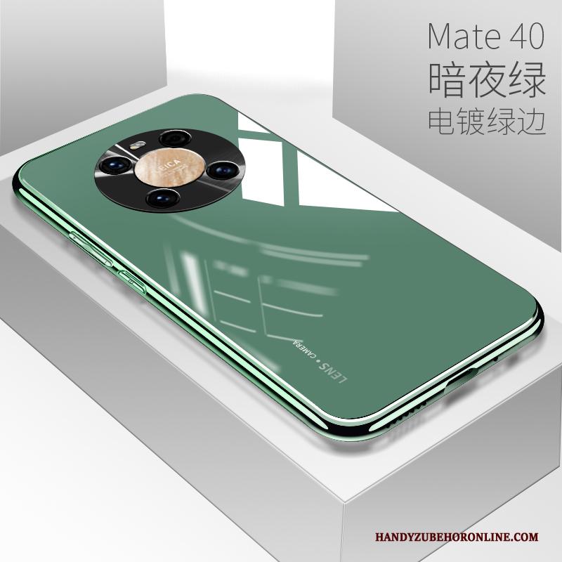 Huawei Mate 40 Hoes Hoesje Telefoon Lovers All Inclusive Net Red Glas Geel