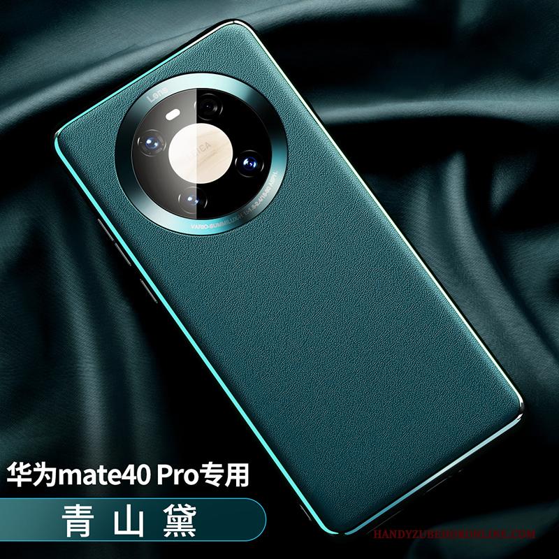 Huawei Mate 40 Pro All Inclusive Dun Bescherming Hoesje Telefoon Net Red Scheppend Groen