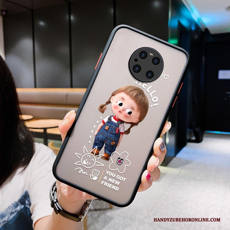 Huawei Mate 40 Pro Anti-fall Rood Hoes Nieuw Hoesje Telefoon Zacht High End