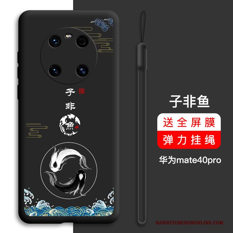 Huawei Mate 40 Pro Hoes Scheppend Hoesje Telefoon Anti-fall Bescherming Zacht Nieuw