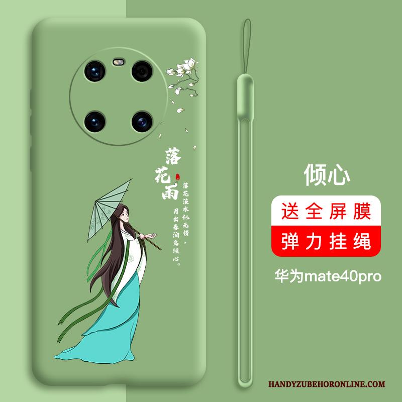 Huawei Mate 40 Pro Hoes Scheppend Hoesje Telefoon Anti-fall Bescherming Zacht Nieuw