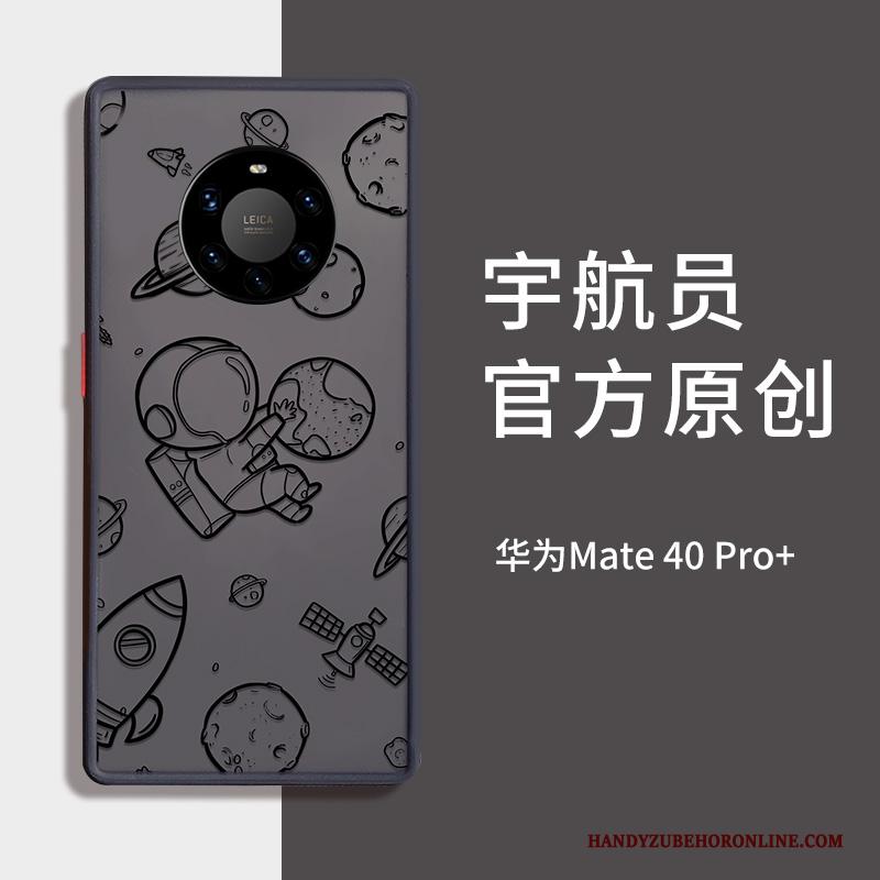 Huawei Mate 40 Pro+ Hoesje Anti-fall Bescherming Spotprent Scheppend Groen All Inclusive Eenvoudige