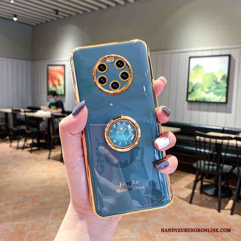 Huawei Mate 40 Pro+ Ring Purper Hoesje Telefoon Folio All Inclusive Nieuw Siliconen