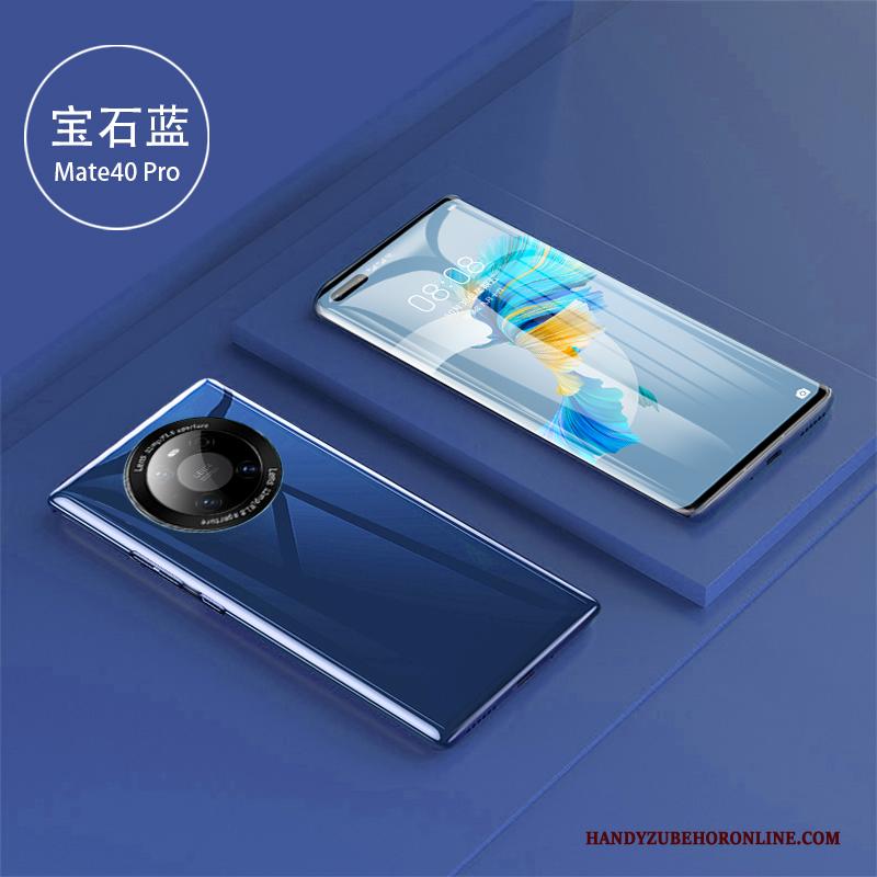 Huawei Mate 40 Pro Spiegel Nieuw Wit Hoesje Telefoon Glas High End Dun