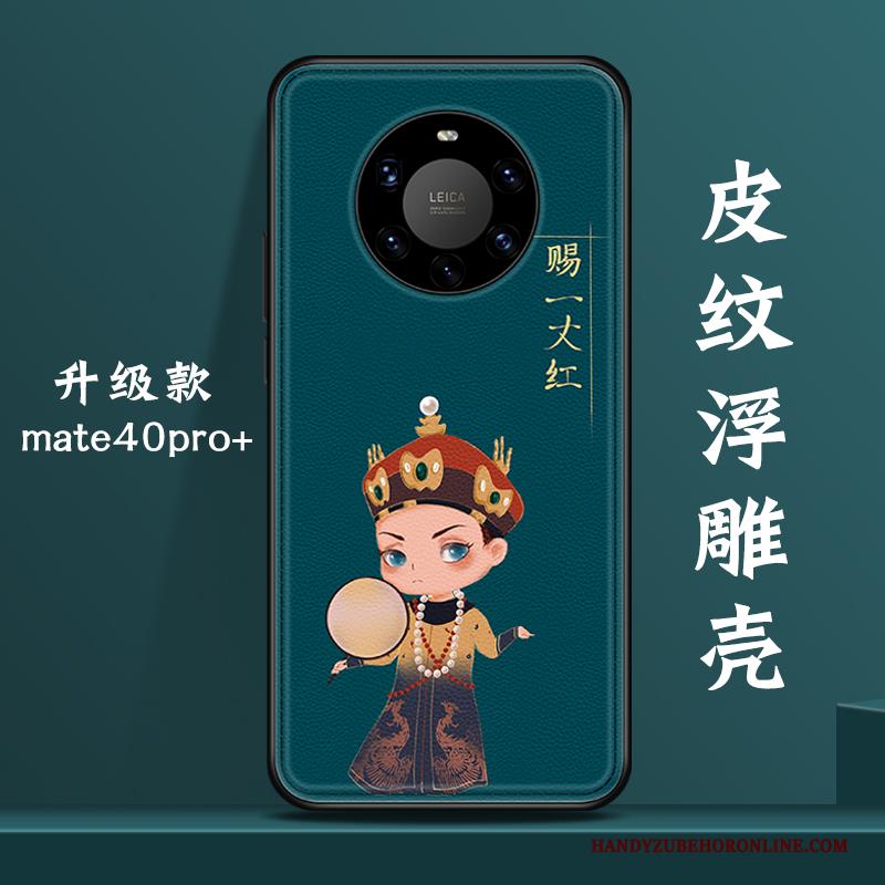 Huawei Mate 40 Pro+ Wind Persoonlijk Chinese Stijl Groen All Inclusive Nieuw Hoesje Telefoon