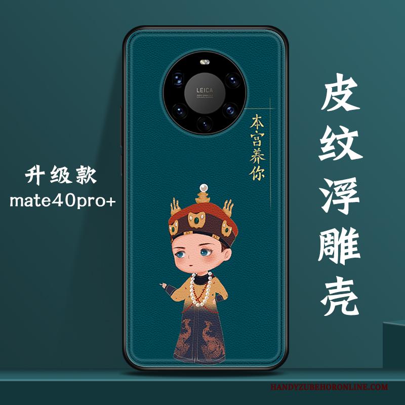 Huawei Mate 40 Pro+ Wind Persoonlijk Chinese Stijl Groen All Inclusive Nieuw Hoesje Telefoon