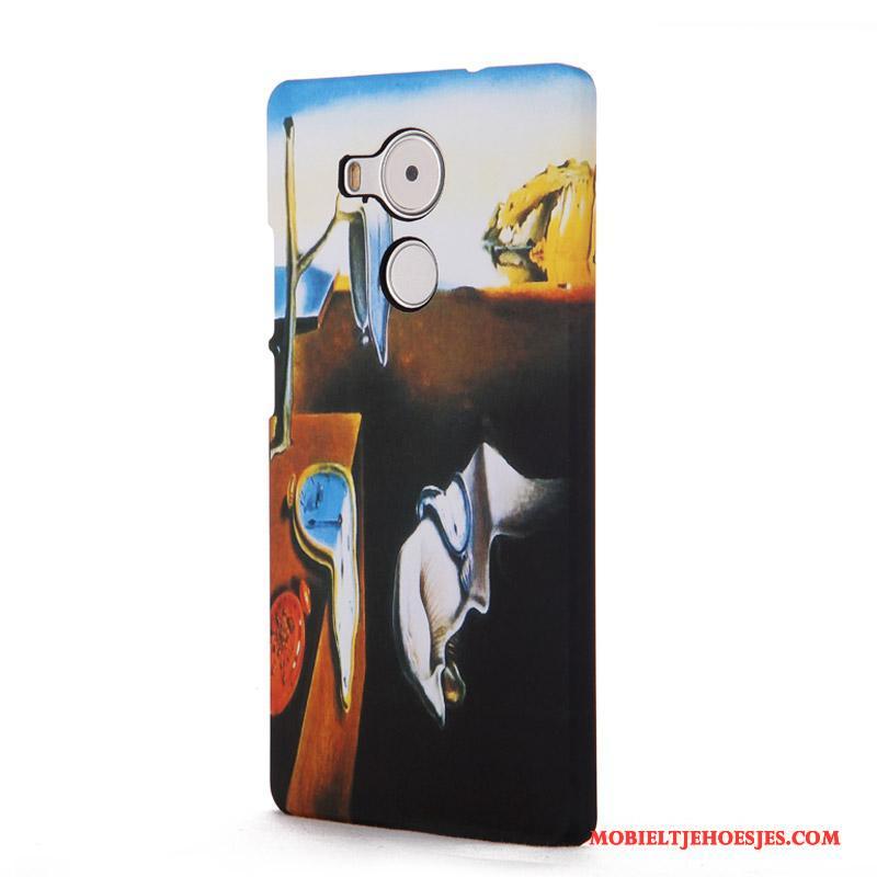 Huawei Mate 8 Pioen Hoesje Telefoon Scheppend Kunst Bescherming Hard Mobiele Telefoon