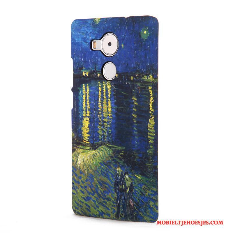 Huawei Mate 8 Pioen Hoesje Telefoon Scheppend Kunst Bescherming Hard Mobiele Telefoon