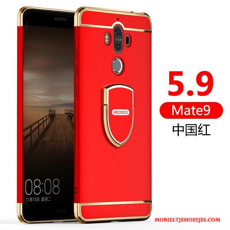 Huawei Mate 9 All Inclusive Trend Rood Hoesje Telefoon