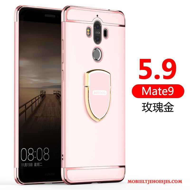 Huawei Mate 9 All Inclusive Trend Rood Hoesje Telefoon