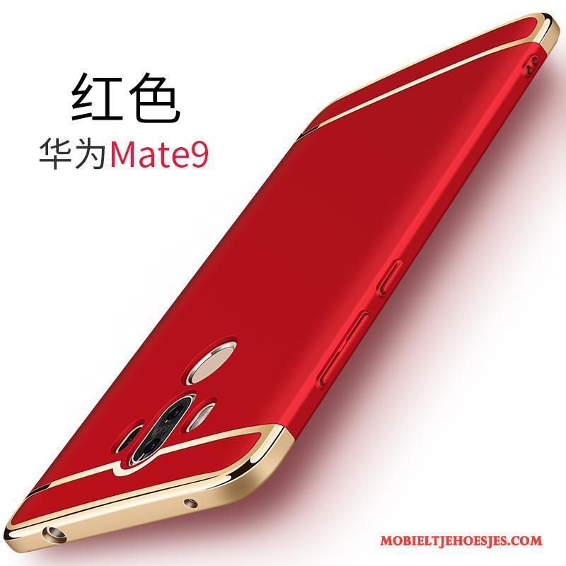 Huawei Mate 9 Bescherming Goud Hoes Anti-fall Hoesje Telefoon Schrobben Bedrijf