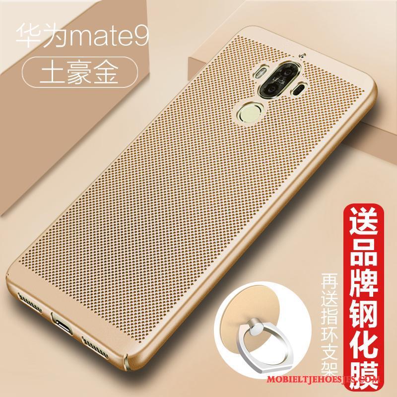 Huawei Mate 9 Blauw Hoes Bescherming Anti-fall Hoesje Telefoon Scheppend Siliconen