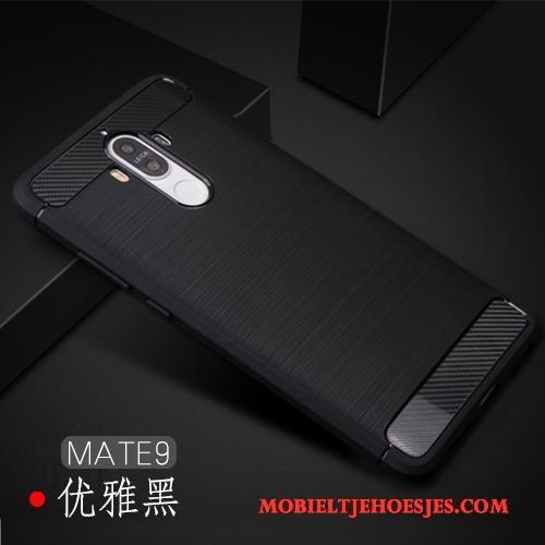 Huawei Mate 9 Grijs Trend Hoes Zacht Anti-fall Hoesje Telefoon Siliconen