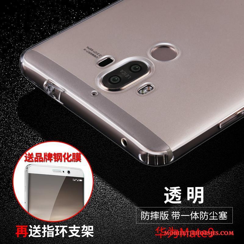 Huawei Mate 9 Hoes Doorzichtig All Inclusive Anti-fall Zacht Hoesje Telefoon Siliconen