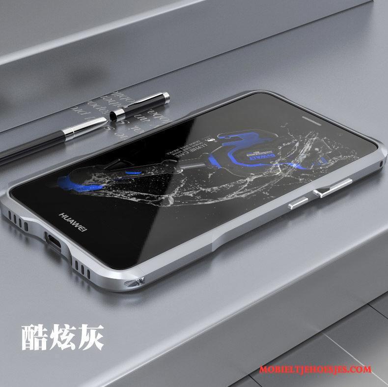 Huawei Mate 9 Hoes Dun Omlijsting Anti-fall Hoesje Bescherming Roze