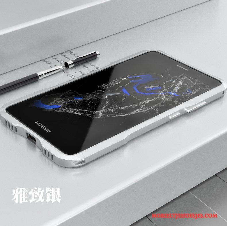 Huawei Mate 9 Hoes Dun Omlijsting Anti-fall Hoesje Bescherming Roze