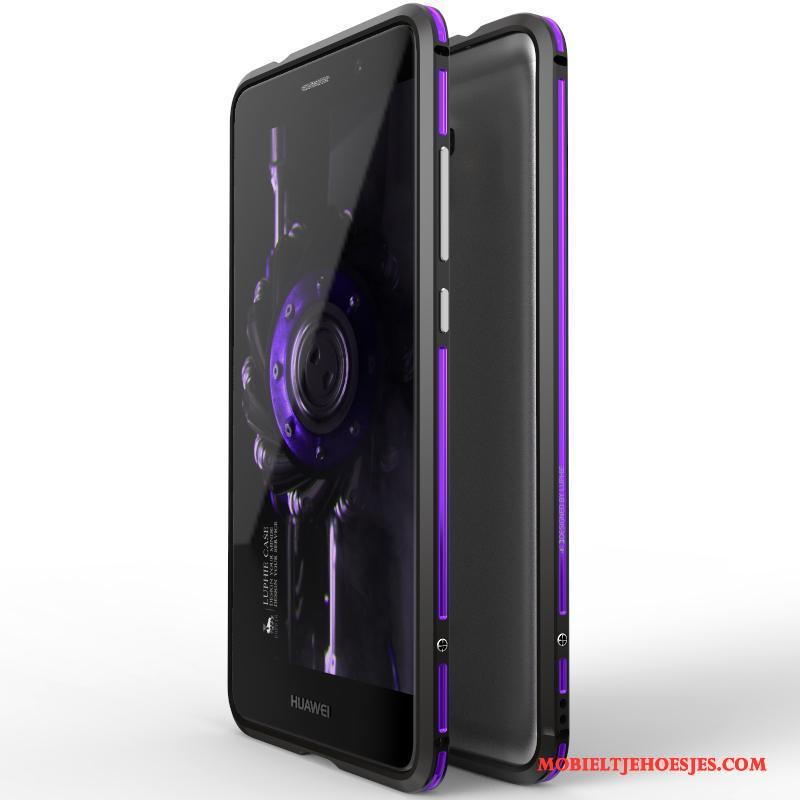 Huawei Mate 9 Hoesje Hoes Bescherming Trend Purper Hanger Omlijsting Anti-fall