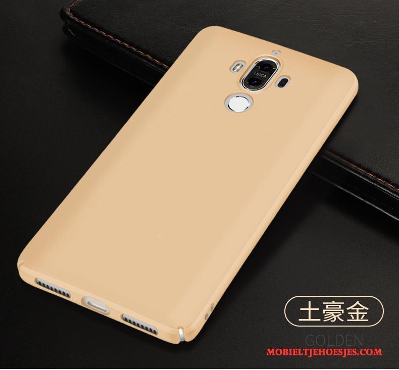 Huawei Mate 9 Hoesje Rose Goud Schrobben Hard Eenvoudige Anti-fall All Inclusive Hoes