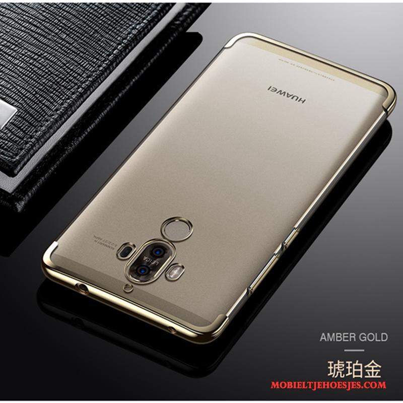 Huawei Mate 9 Hoesje Telefoon All Inclusive Scheppend Anti-fall Doorzichtig Zacht Siliconen