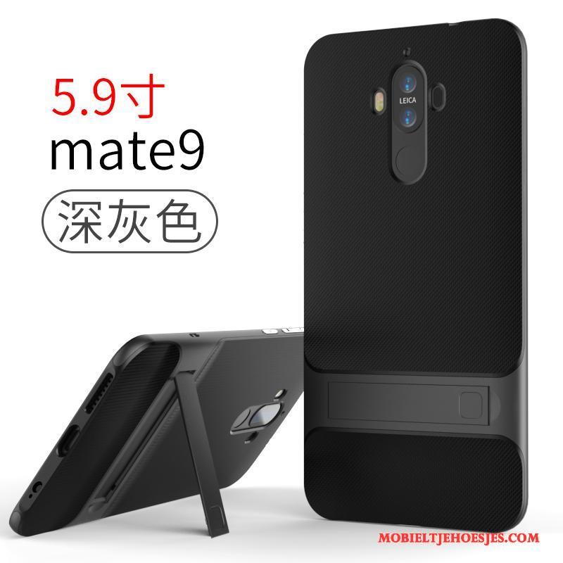Huawei Mate 9 Hoesje Telefoon Persoonlijk Siliconen Goud Scheppend Ondersteuning Luxe