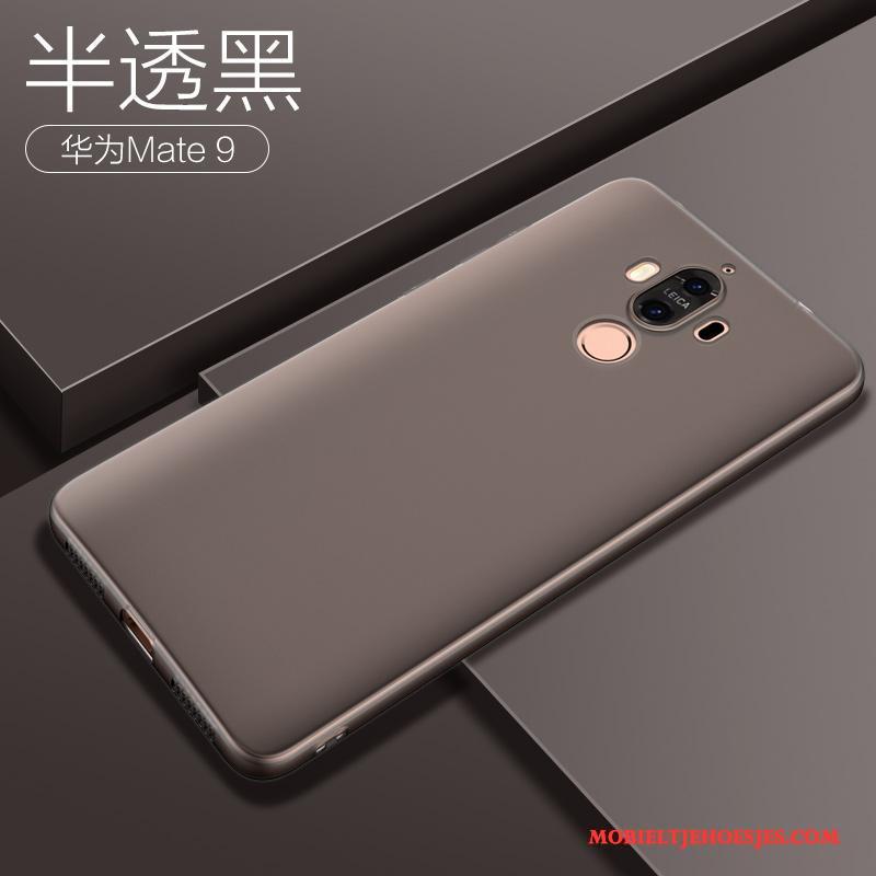 Huawei Mate 9 Hoesje Telefoon Schrobben Dun Bescherming Siliconen Rood