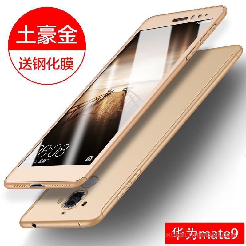 Huawei Mate 9 Metaal Rood Bescherming Dun Hoesje Omlijsting Anti-fall