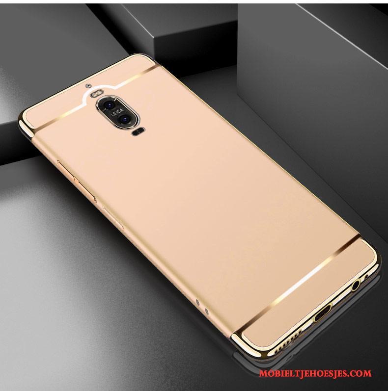 Huawei Mate 9 Pro Bescherming Trend Hoes Goud Hoesje Telefoon