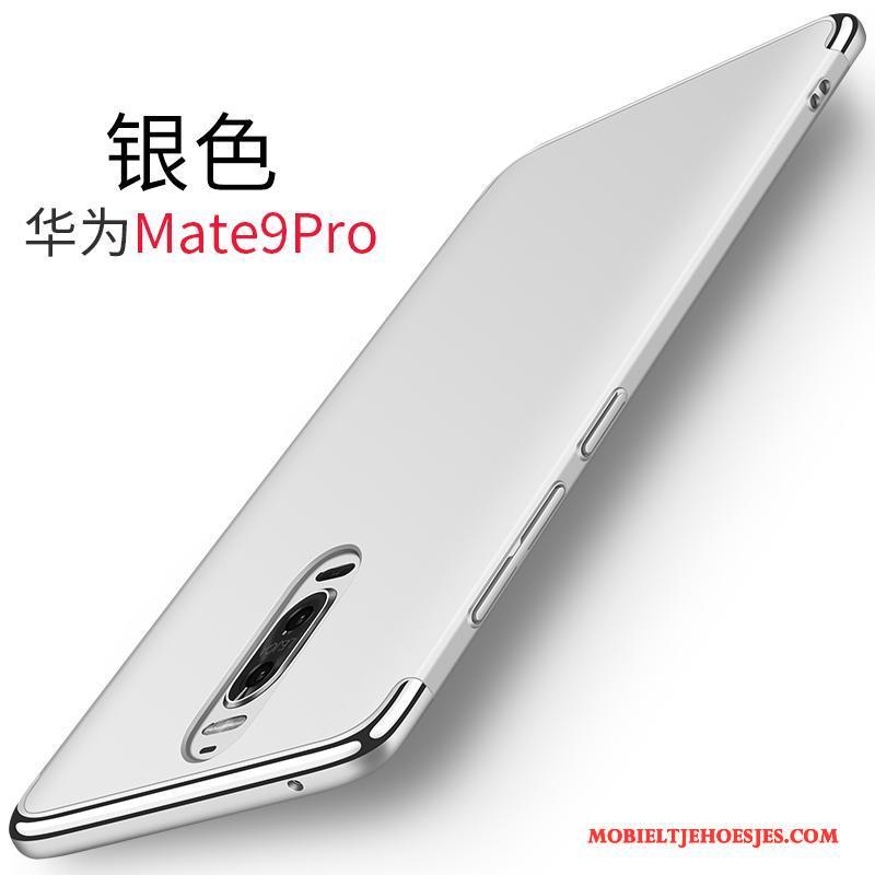 Huawei Mate 9 Pro Hoesje Telefoon Blauw Hard Metaal